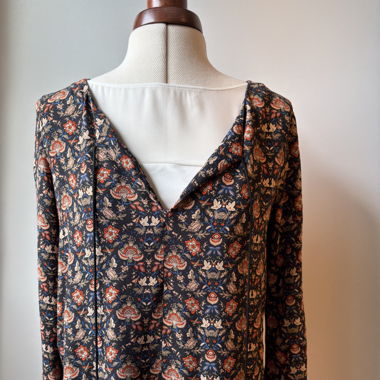 Mango flower blouse 