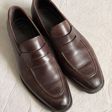 Mocassini in pelle Mango