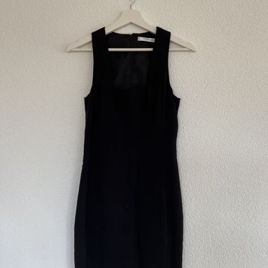 schwarzes Mango Kleid