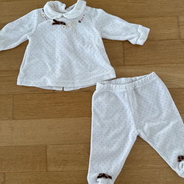 Pyjama bébé taille 56 cm