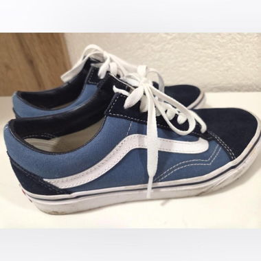 Blue Vans Sneakers