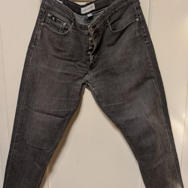 Calvin Klein Jeans Dad Jeans grigio W33