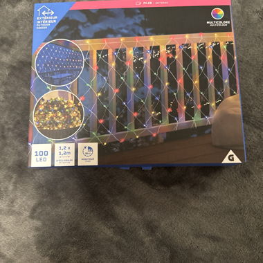 Multicolour LED garland 100 LEDs