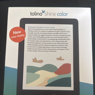 tolino shine color neu