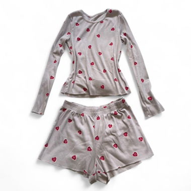 Pink pajama set