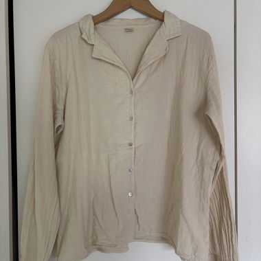Poudre Organic Muslin-Bluse Gr. L