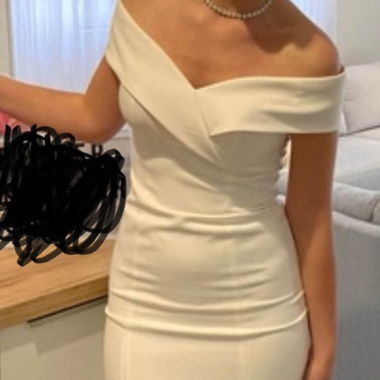 Longue robe blanche 