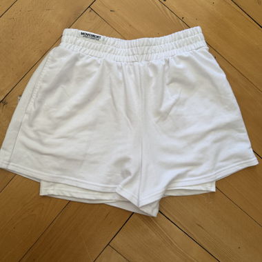 Shorts de sport blancs