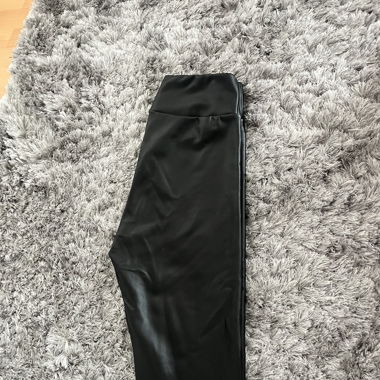 Lederleggins