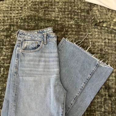 Jeans wide leg 