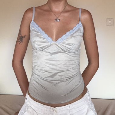Satin fairy lingerie top