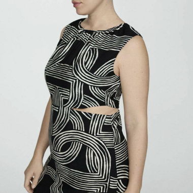 Sommerkleid mit Cutout