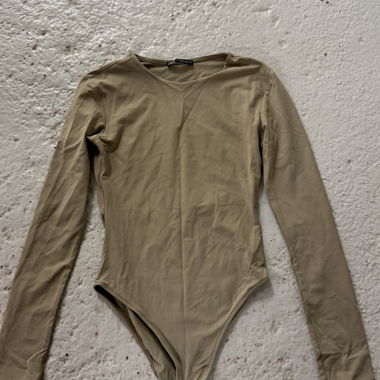 Zara Beige Bodysuit