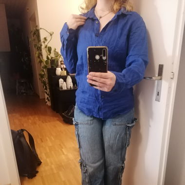 Hemd Blau 