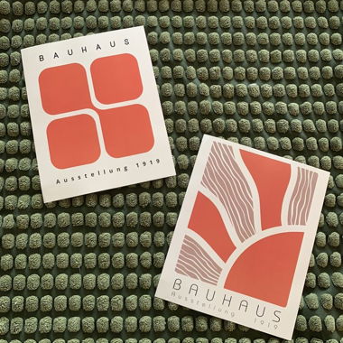 Bauhaus Kunstdruck / modern art print