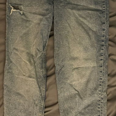 Jeans slim grigi slavati