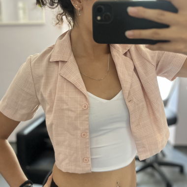 Blusa a quadri Brandy Melville