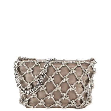 Guess Mini Schultertasche, silber **neu**