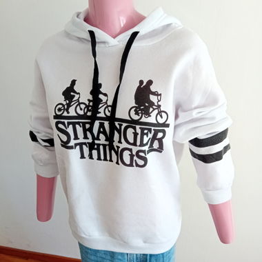 Hoodie, S, weiss 