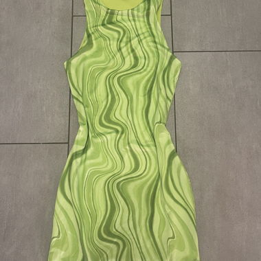 Neongrünes Tally Weijl Kleid
