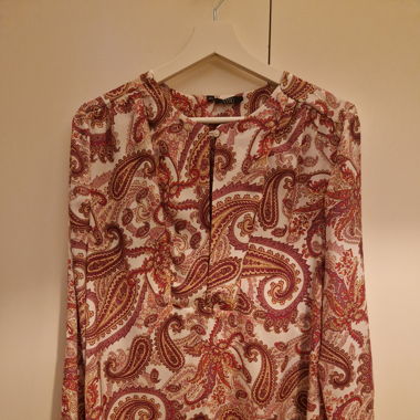 Bluse gemustert 