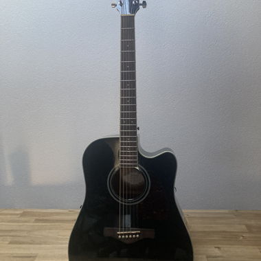 Akustikgitarre Ibanez AW70ECE-BK