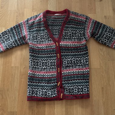 Norwegian Knit Cardigan