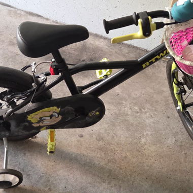 Kinderfahrrad 16" Btwin - hinteres Rad zu ersetzen