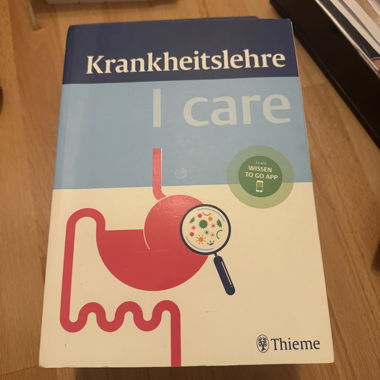 I care Krankheitslehre Lehrbuch