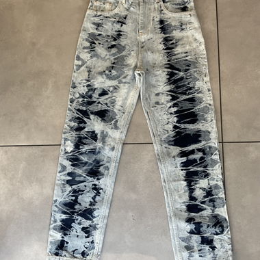 Tie-Dye Jeans Size 26 100% Cotton