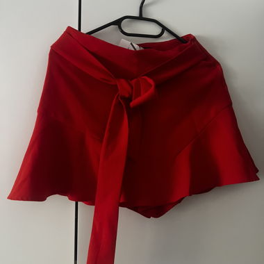 Gonna-pantalone Zara rossa