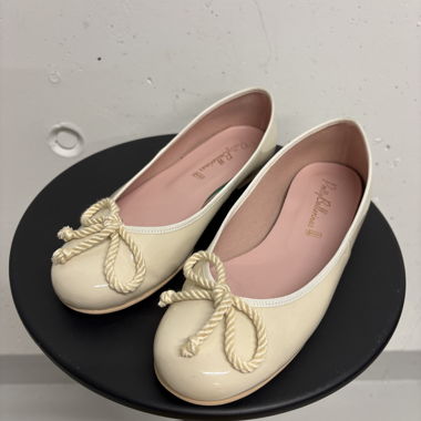 Pretty Ballerinas patent ballerina flats beige 37