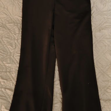 Schwarze Stoffhose