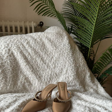 Talons Zara à chaîne dorée