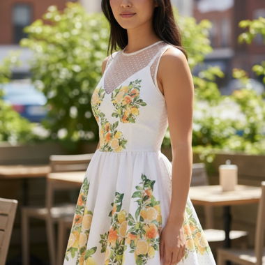 Robe citrus de la collection limitée Sugarbird -  S