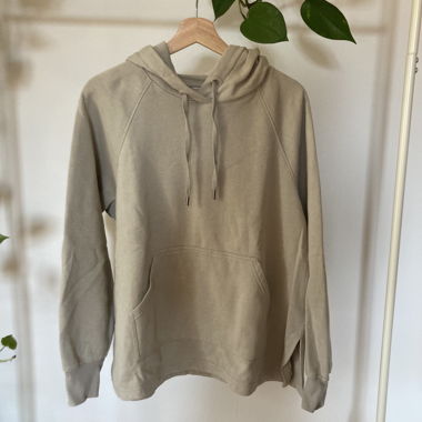 Beiger Hoodie, Oversized