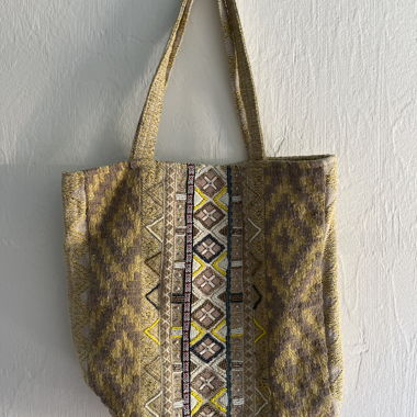 Gepatternte Shopper-Tasche