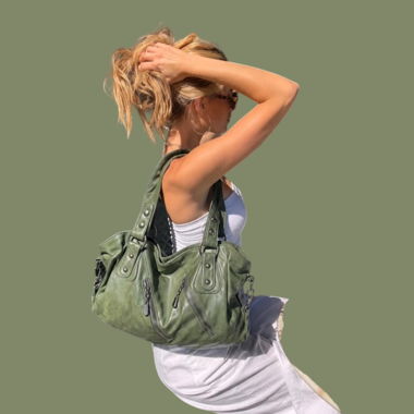 Sac à bandoulière vert