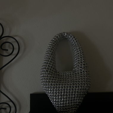 silver bag