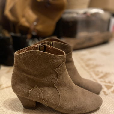 Boots Wildleder Stil Marant