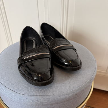 Ballerines en vernis 