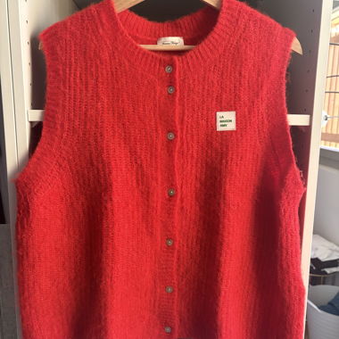 Gilet rosso American Vintage