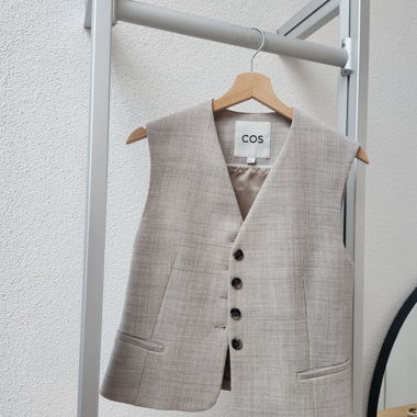 Gilet beige COS