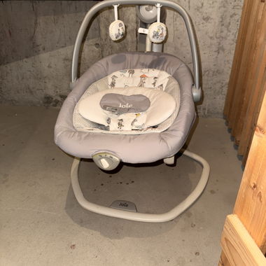 Joie grey baby bouncer