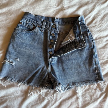 Shorts di jeans