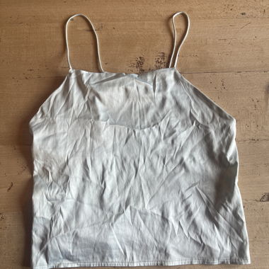 Top in raso Zara