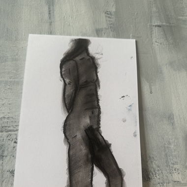 Kohlezeichnung 