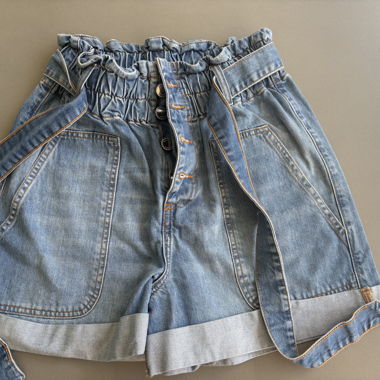 Short in jeans a vita alta Berenice taglia 36