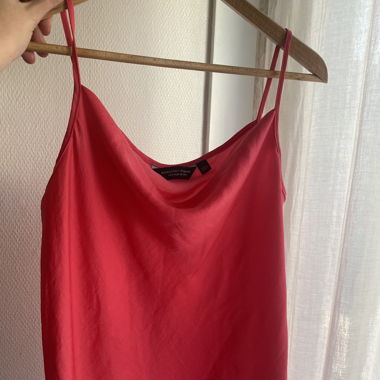 Top rose satin