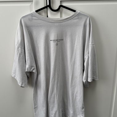 T-shirt oversize Missguided